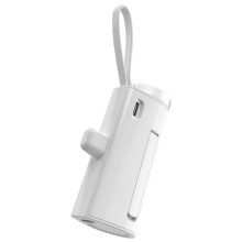 Портативное ЗУ Power Bank WIWU W026 2 in 1 Type-C с БЗУ For Apple Watch 15W 5000 mAh – White