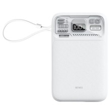 Портативне ЗП Power Bank WIWU Wi-P016 з БЗП 22.5W 10000 mAh – White