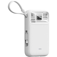 Портативное ЗУ Power Bank WIWU Wi-P016 с БЗУ 22.5W 10000 mAh – White