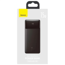 Портативне ЗП Baseus Bipow Digital Display 15W 20000 mAh (PPDML-J) – Чорний