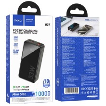 Портативне ЗП Power Bank Hoco Q27 Jewel 22.5W+PD33W 10000 mAh – Black