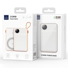 Портативний ЗП Power Bank WIWU Wi-P007 2 in 1 c БЗП 10000 mAh – White