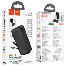 Портативное ЗУ Power Bank Hoco J126 Travel 22.5W+PD20W 10000 mAh – Black