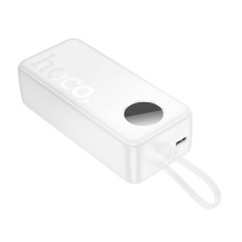 Портативное ЗУ Power Bank Hoco J132B Sabio 22.5W+PD20W with 3 cables 30000 mAh – White