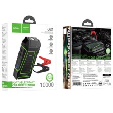 Пусковое устройство (бустер) для автомобиля Hoco QS1 Spring Car Jump Starter 10000 mAh – Black