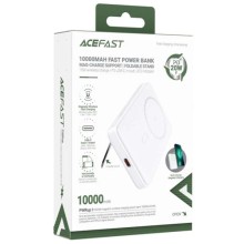 Портативное ЗУ Power Bank Acefast M6 PD20W с БЗУ 10000 mAh – White