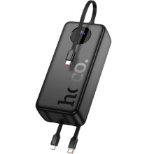 Портативное ЗУ Power Bank Hoco J132B Sabio 22.5W+PD20W with 3 cables 30000 mAh – Черный