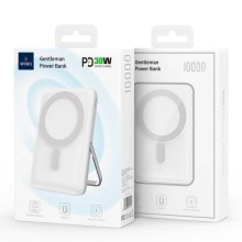 Портативний ЗП Power Bank WIWU Wi-P011 PD30W c БЗП 10000 mAh – Білий