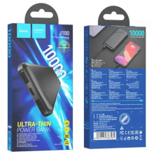 Портативное ЗУ Power Bank Hoco J100 High-ranking 10000 mAh – Черный