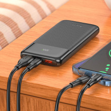 Портативное ЗУ Power Bank Hoco J121 Fast 22.5W+PD20W 10000 mAh – Черный