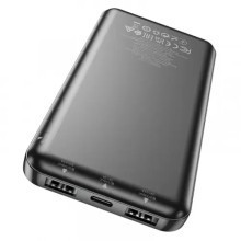 Портативное ЗУ Power Bank Hoco J100 High-ranking 10000 mAh – Черный