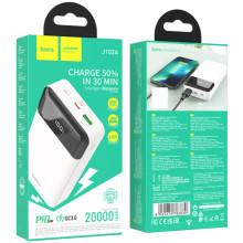 Портативное ЗУ Power Bank Hoco J102A Cool figure PD20W+QC3.0 20000 mAh – Белый