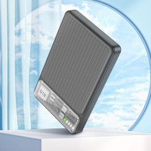 Портативное ЗУ Power Bank Hoco Q18 Tourer 22.5W с БЗУ 10000 mAh – Черный