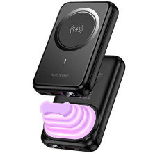 Портативний ЗП Power Bank Borofone BJ83 Ocean 22.5W+PD20W з БЗП 10000 mAh – Чорний