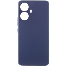 Чохол Silicone Cover Lakshmi Full Camera (AAA) для Realme 10 Pro+ – Темно-синій