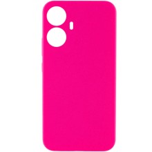 Чехол Silicone Cover Lakshmi Full Camera (AAA) для Realme 10 Pro+ (Розовый)