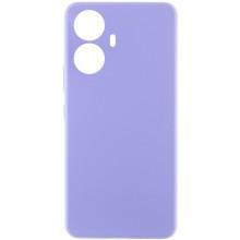 Чохол Silicone Cover Lakshmi Full Camera (AAA) для Realme 10 Pro+ – Бузковий