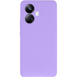 Чохол Silicone Cover Lakshmi Full Camera (AAA) для Realme 10 Pro+ – Бузковий