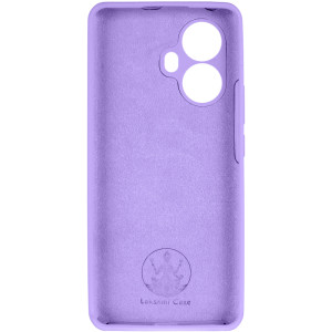 Чохол Silicone Cover Lakshmi Full Camera (AAA) для Realme 10 Pro+ – Бузковий