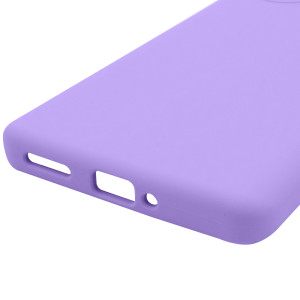 Чохол Silicone Cover Lakshmi Full Camera (AAA) для Realme 10 Pro+ – Бузковий
