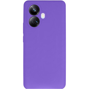 Чохол Silicone Cover Lakshmi Full Camera (AAA) для Realme 10 Pro+ – Фіолетовий