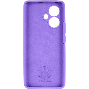 Чохол Silicone Cover Lakshmi Full Camera (AAA) для Realme 10 Pro+ – Фіолетовий