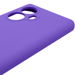 Чохол Silicone Cover Lakshmi Full Camera (AAA) для Realme 10 Pro+ – Фіолетовий