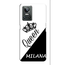 Чехлы для Realme 10 Pro Plus - Женские имена (MILANA)