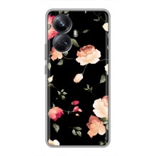 Чехлы с Цветами для Realme 10 Pro Plus (VPrint) (Розочки)