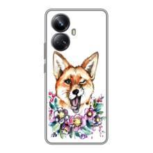 Чохли з картинкою Лисичка для Realme 10 Pro Plus (VPrint) (Весела лисичка)