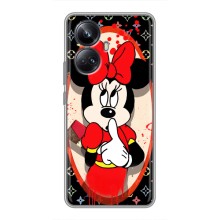 Чехол Disney Mouse Realme 10 Pro Plus (PREMIUMPrint) (Минни Маус ЛВ)