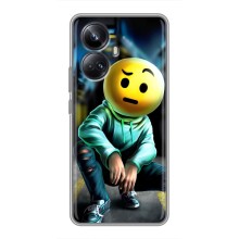 Чохол для RealMe 10 Pro Плюс - (AlphaPrint) з принтом (ТОП продажів) (Хлопець смайл)