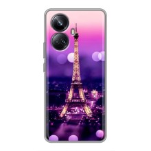 Чехол Эйфелева Башня для Realme 10 Pro Plus - (AlphaPrint) (Париж Башня)