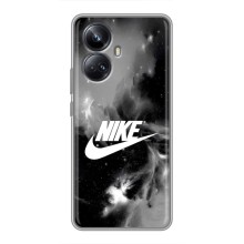 Чохол для Realme 10 Pro Plus - з принтом Найк (AlphaPrint) (Лого Найк)