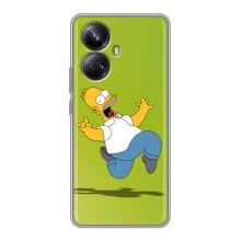Чjхол з Сімпсонами для Realme 10 Pro Plus (VPrint) (Гомер Сімпсон)