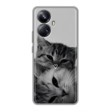 Чохол з малюнком кіт на Realme 10 Pro Plus (Пара котів)