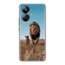Чехол Король лев на Реалми 10 Про Плюс (Мусафа и Симба)