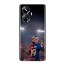 Чехол с футболистом Ламин Ямаль Realme 10 Pro Plus (Ямаль на стадионе)