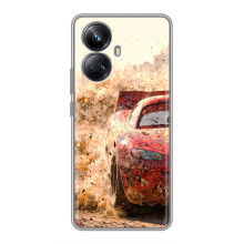 Чехол с принтом Маквин для Realme 10 Pro Plus – Молния Маквин