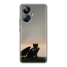 Чехол как приручить дракона на Realme 10 Pro Plus (Беззубик)