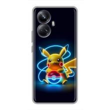 Чохол з Пікачу на Realme 10 Pro Plus (Покемон)