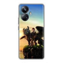 Чохол з принтом дракон Беззубик RealMe 10 Pro Плюс – Мультфільм про дракона