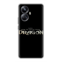 Чохол з принтом дракон Беззубик RealMe 10 Pro Плюс – Напис Дракон
