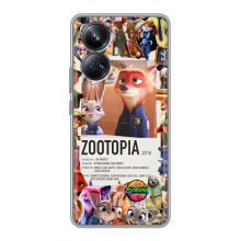 Чехол Зоотрополіс на Realme 10 Pro Plus – Коллаж Зоо