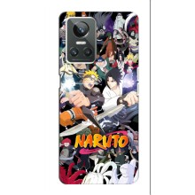 Купить Чехлы на телефон с принтом Anime для Реалми 10 про плюс – Наруто постер