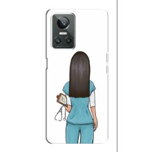 Силіконовий бампер (Працівники) на Realme 10 Pro Plus – Лікар