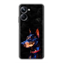 Чехлы с картинками животных Realme 10 Pro (Собака)