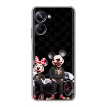 Чехол Disney Mouse Realme 10 Pro (PREMIUMPrint) (Семья Маусов)