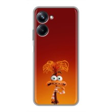 Чехол Головоломка для Realme 10 Pro - (AlphaPrint) (Тревожность)