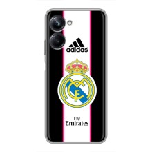 Чехол для Realme 10 Pro с принтом (Лого Real Madrid)